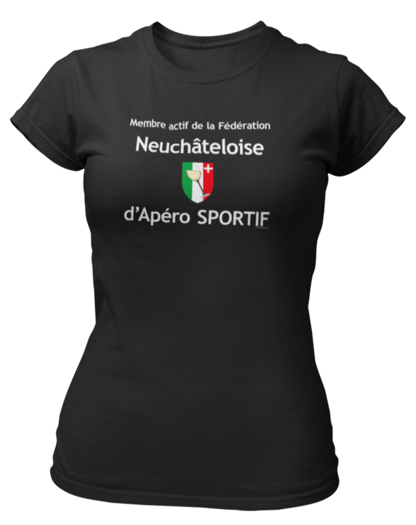 T-shirt Membre actif de la Fédération Neuchâteloise