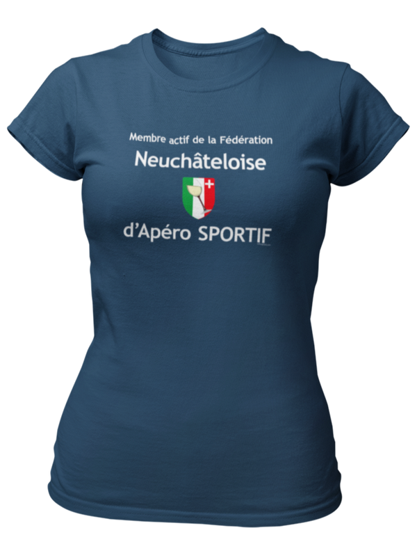 T-shirt Membre actif de la Fédération Neuchâteloise