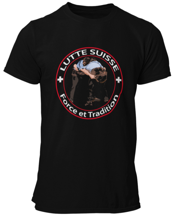T-shirt Lutte Suisse, Force et Tradition