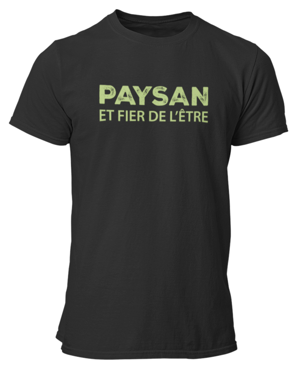 T-shirt Paysan et fier de l'être