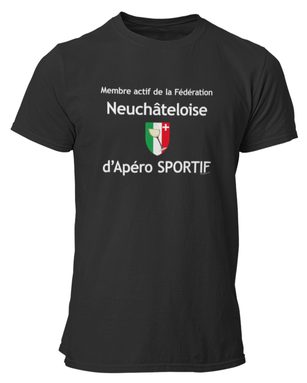 T-shirt Membre actif de la Fédération Neuchâteloise