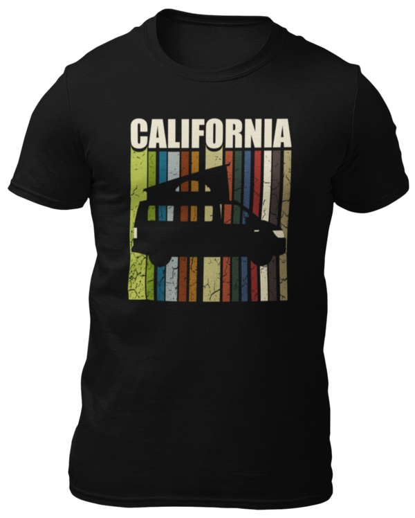 Tee-shirt California code-barres