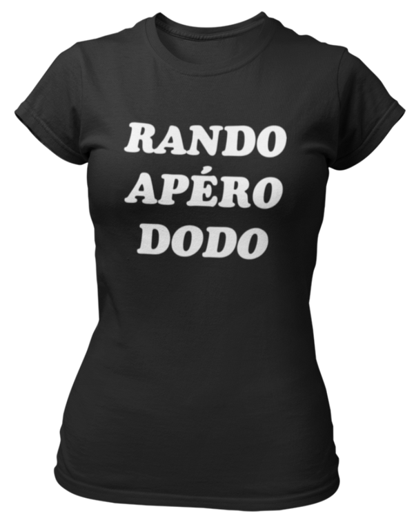 T-shirt Rando apéro dodo