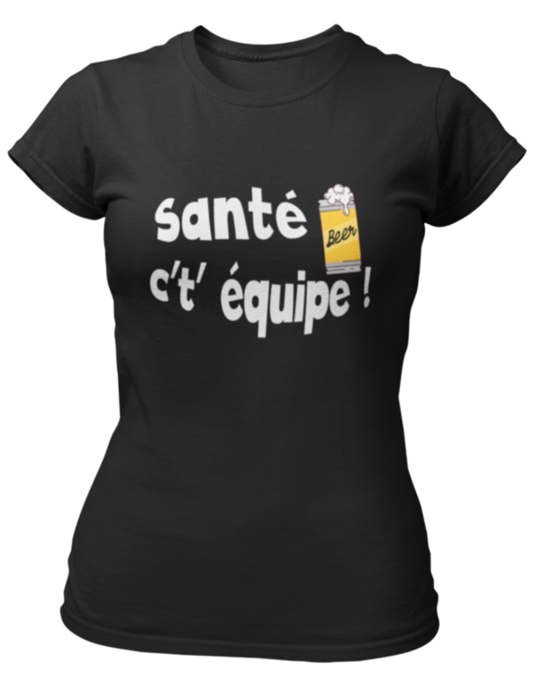 T-shirt Santé c't'équipe