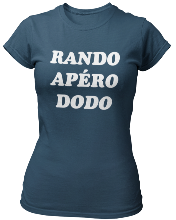 T-shirt Rando apéro dodo
