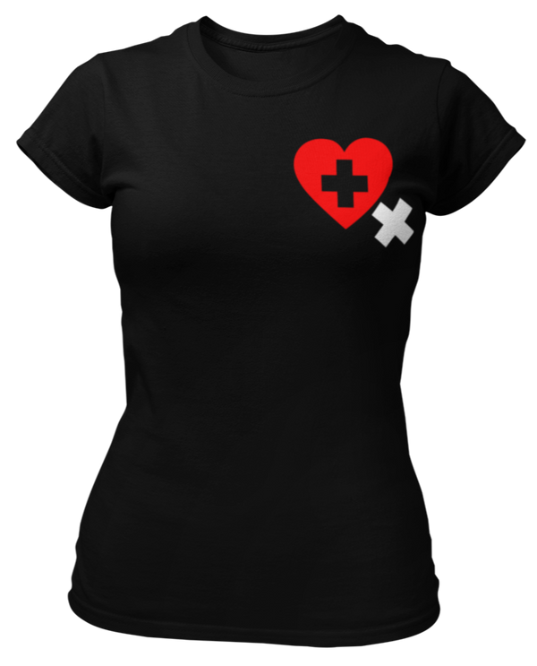 T-shirt coeur Suisse