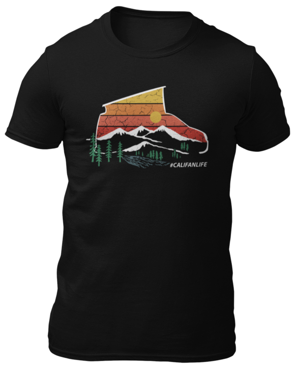 Tee-shirts California camperfun
