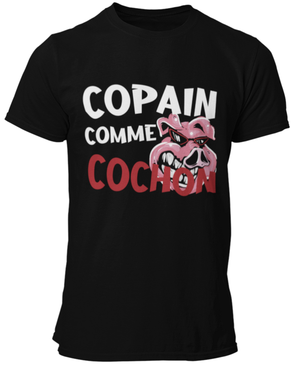 T-shirt Copain comme cochon