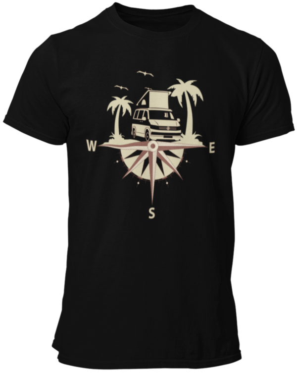 T-shirt compass California