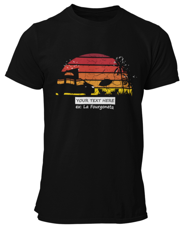 Tee-shirt Calif camper