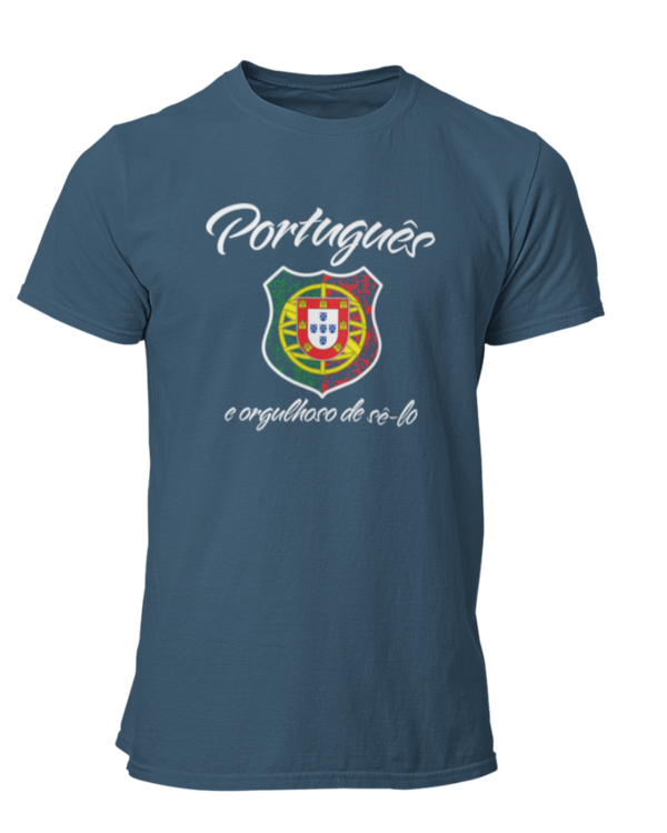 T-shirt Português e orgulhoso de sê-lo