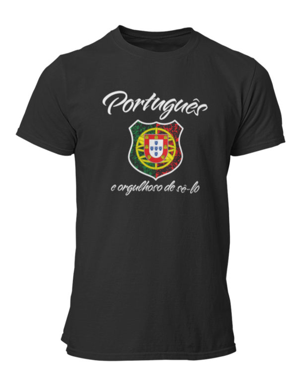 T-shirt Português e orgulhoso de sê-lo