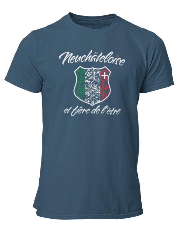 T-shirt Neuchâteloise et fière de l'être